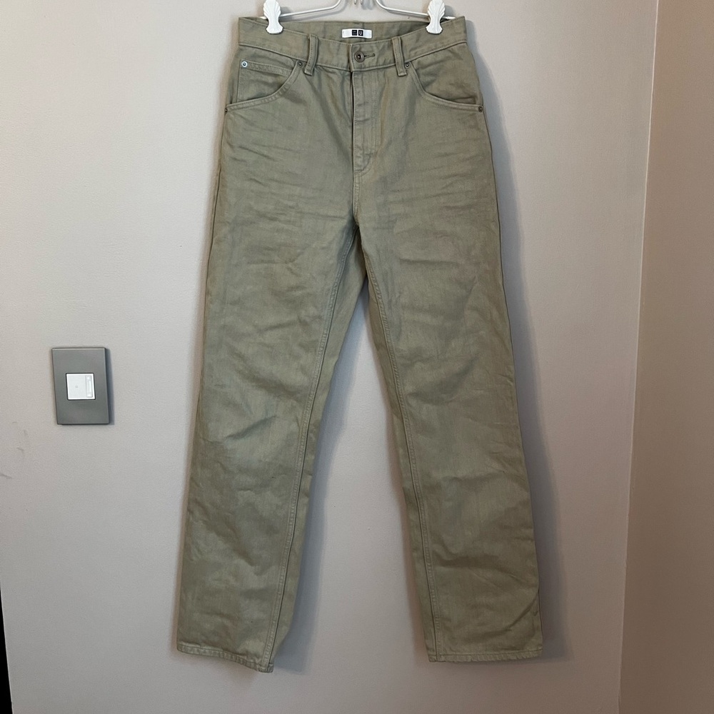 Light Green Uniqlo Jeans